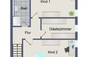 Sentruper Höhe. 5-Zimmer-Wohnung, 133 m² Wfl, Dachterrasse und Stellplatz – 48149 Sentrup, Münster – Vorschaubild 5