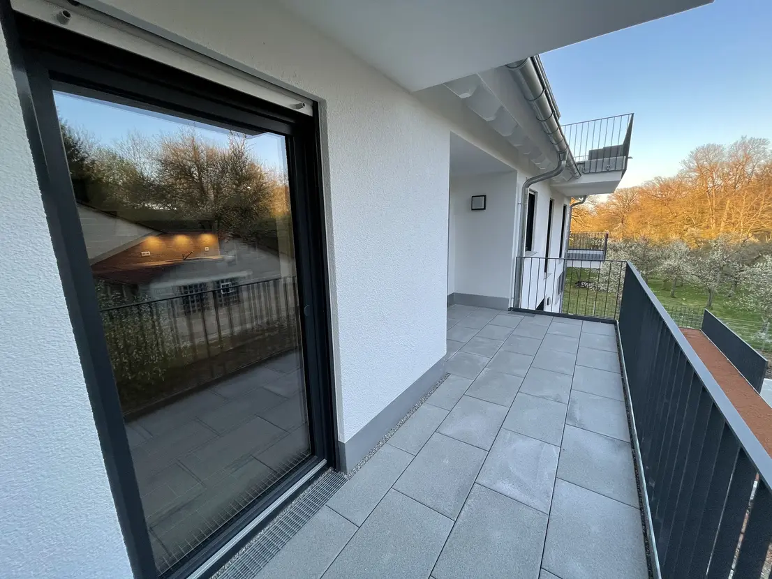 Balkon der Wohnung