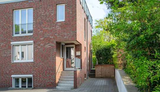 Bild von Moderne Stadthauswohnung mit Südgarten und Stellplatz
