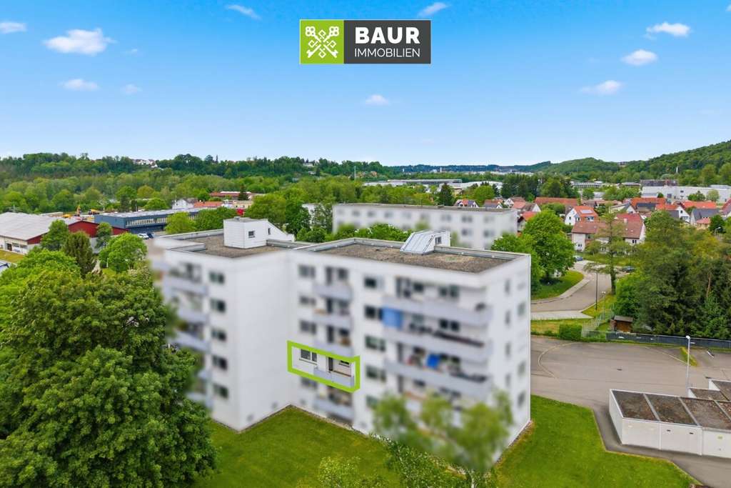 Immobilie in Ummendorf - 360° | Helle 3-Zimmer-Wohnung mit Balkon und Garage in Ummendorf – sofort bezugsfrei - Bild 1