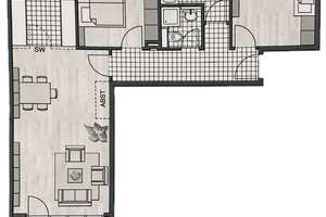 Helle, freundlich möblierte 3 Zimmer Citywohnung im Westend – Landsberger Straße 141, 80339 Westend, München – Vorschaubild 22