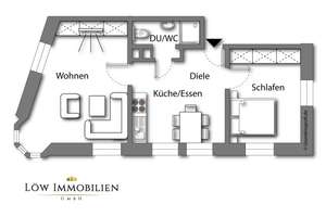 Vermietete Stadtwohnung in Augsburg-Oberhausen – Die vollständige Adresse der Immobilie erhältst du vom Anbieter., 86154 Links der Wertach-Nord, Augsburg – Vorschaubild 8