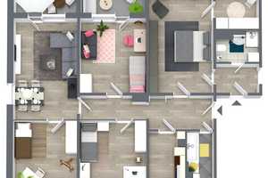 5-Raum-Familienwohnung mit Balkon und 2 Bädern – Clausewitzstr. 31, 9130 Chemnitz – Vorschaubild 6