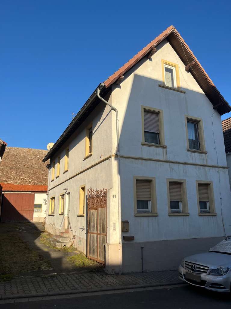 Immobilie in Dittelsheim-Heßloch - Ehemaliges Weingut mit großem Grundstück - vielseitig nutzbar - Bild 0