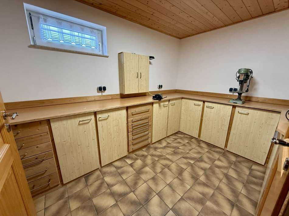 Werkstatt im Keller