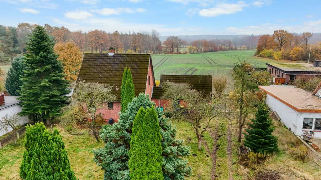 Immobilie in Jevenstedt - Pferde als Nachbarn mit Blick über Felder? Ihr neues Haus wartet auf Sie! - Bild 1