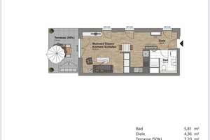 Charmantes 1-Zimmer-Apartment im Ostend nähe der EZB – 60314 Ostend, Frankfurt am Main – Vorschaubild 12