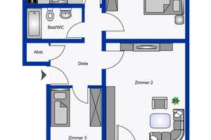 Wunderschöne 3-Zimmer Wohnung mit Balkon in toller Lage – Albert-Schweitzer-Weg 25, 44369 Jungferntal-Rahm, Dortmund – Vorschaubild 10