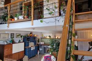 Galeriewohnung im Herzen von Buckau – Wohnen mit Charakter – Die vollständige Adresse der Immobilie erhältst du vom Anbieter., 39104 Buckau, Magdeburg – Vorschaubild 1