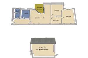 IMMOBERLIN.DE - Schöne komfortable & ruhige Dachgeschosswohnung mit Terrasse im Sprengelkiez – Die vollständige Adresse der Immobilie erhältst du vom Anbieter., 13353 Wedding, Berlin – Vorschaubild 6