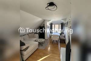 Tauschwohnung: Zentrale Maisonette Dachgeschosswohnung mit großer Terrasse