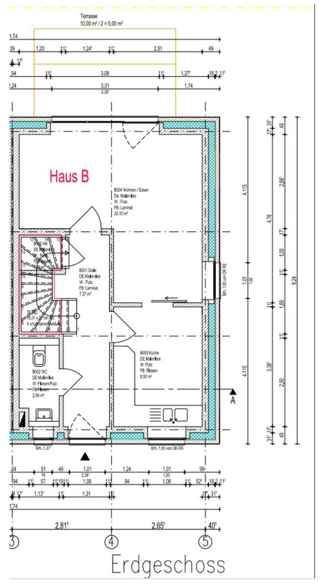 Grundriss EG Osterholzer H