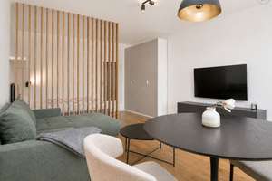 Erstbezug: Stylishe möblierte 1-Zimmer Wohnung mit Balkon und Internet in Wiesbaden – Die vollständige Adresse der Immobilie erhältst du vom Anbieter., 65187 Biebrich, Wiesbaden – Vorschaubild 8