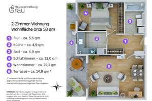 Sehr schöne moderne helle Garten-Wohnung direkt am Riemer Park, Baujahr 2001 (langjährig vermietet) – Georg-Kerschensteiner Str. 52, 81829 Messestadt Riem, München – Vorschaubild 38