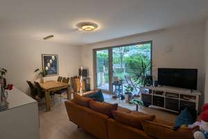 ruhige 2-Zimmer-Wohnung mit Terrasse und Südgarten