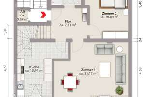 Traumhafte Maisonette in der Bonner Altstadt – Die vollständige Adresse der Immobilie erhältst du vom Anbieter., 53111 Nordstadt, Bonn – Vorschaubild 13