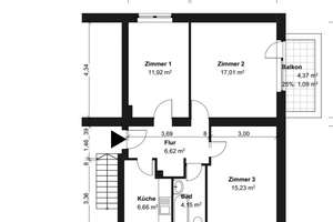 Tolle 3-Zimmerwohnung in Schmargendorf mit Balkon – Die vollständige Adresse der Immobilie erhältst du vom Anbieter., 14193 Schmargendorf, Berlin – Vorschaubild 10