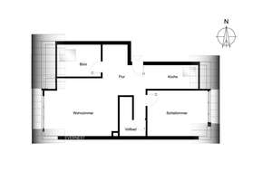 Attraktive 2,5-Zimmer-Wohnung in Hamburg-Niendorf – Die vollständige Adresse der Immobilie erhältst du vom Anbieter., 22459 Niendorf, Hamburg – Vorschaubild 9