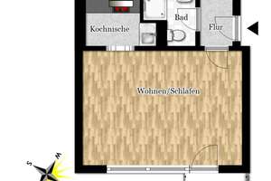 Attraktive 1-Zimmer-Wohnung im Herzen von Hamburg-Eimsbüttel von Privat – Sillemstraße 39, 20257 Eimsbüttel (Ortsteil), Hamburg – Vorschaubild 11