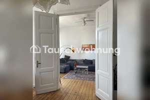 Tauschwohnung: 3-Zimmer-Altbautraum Dielenboden gegen 2 kleinere Wohn.
