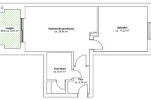 Urbanes Wohnen nahe Gleisdreieck – moderne 2-Zimmer-Wohnung mit Balkon in Berlin Kreuzberg – Die vollständige Adresse der Immobilie erhältst du vom Anbieter., 10963 Kreuzberg, Berlin – Vorschaubild 11