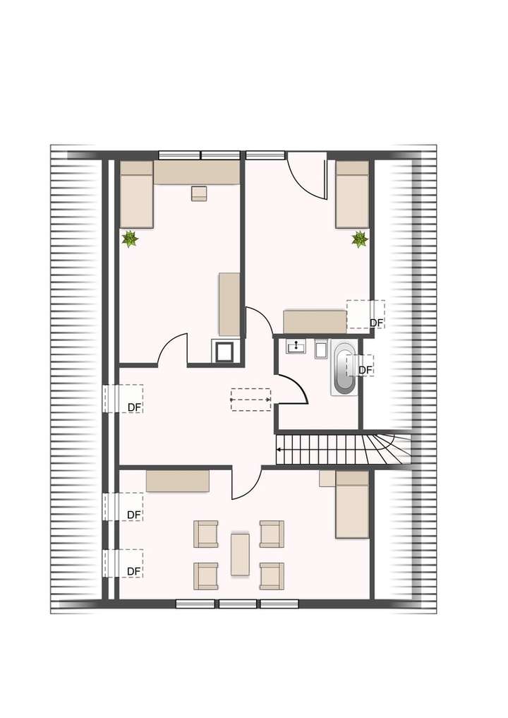 Grundriss Obergeschoss