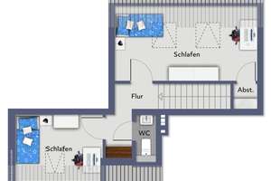 Exklusive Maisonette-Wohnung mit zwei Balkonen – eine wertstabile Kapitalanlage in Krefeld – Die vollständige Adresse der Immobilie erhältst du vom Anbieter., 47799 Bockum, Krefeld – Vorschaubild 23