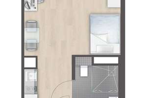 !NUR FÜR STUDENTEN/AZUBS! -  Nachmieter:in für schöne möblierten Studi- und Azubi Wohnung gesucht!! – Gerichtstraße 67, 13347 Gesundbrunnen, Berlin – Vorschaubild 6