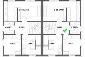 DHH kleine Hälfte mit pflegeleichtem Grundstück – Die vollständige Adresse der Immobilie erhältst du vom Anbieter., 64347 Griesheim – Vorschaubild 6