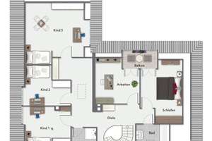 Großzügiges Architektenhaus mit Doppelgarage auf großem Grundstück in Hamburg-Wellingsbüttel – Die vollständige Adresse der Immobilie erhältst du vom Anbieter., 22391 Wellingsbüttel, Hamburg – Vorschaubild 55