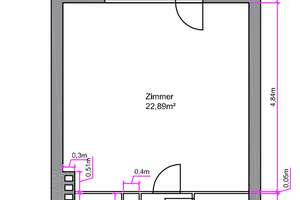Bezugsfrei & saniert: Helle 1 Zimmer-Wohnung, großem West-Balkon, Am Gemeindepark – Am Gemeindepark 42, 12249 Lankwitz, Berlin – Vorschaubild 16