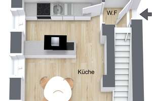 Miete lieber ungewöhnlich! Stylisches Haus mitten in Kalkar, inkl. Küche, perfekt für 1-2 Pers. – Alt-Kalkarer Str. 1, 47546 Kalkar – Vorschaubild 26