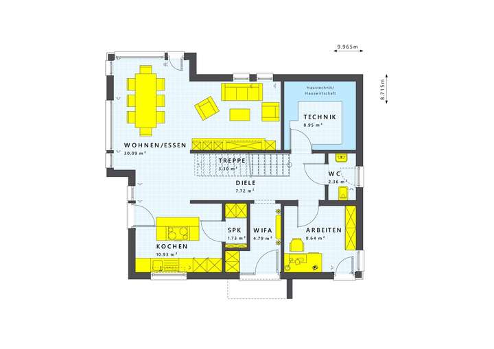 Grundriss EG 
