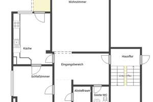 Ihr neues Zuhause im Grünen-4-Zimmer-Terrassenwohnung mit Garten und Garage – Die vollständige Adresse der Immobilie erhältst du vom Anbieter., 51145 Porz (Ortsteil), Köln – Vorschaubild 13