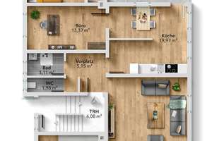 Charmantes Mehrfamilienhaus mit Potenzial und flexiblen Nutzungsmöglichkeiten! – Die vollständige Adresse der Immobilie erhältst du vom Anbieter., 70327 Untertürkheim (Ortsteil), Stuttgart – Vorschaubild 27