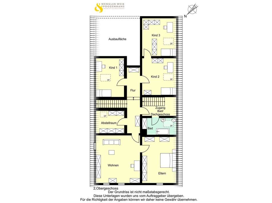 Grundriss 2. Obergeschoss