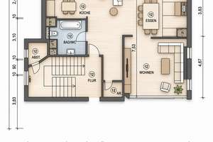 schöne vermietete Maisonettewohnung in Chemnitz – Die vollständige Adresse der Immobilie erhältst du vom Anbieter., 9130 Zentrum, Chemnitz – Vorschaubild 10
