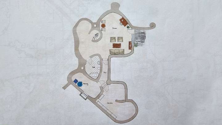 Grundriss Gartengeschoss