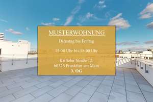 KLEYERS | Exklusive 4-Zi-Wohnung mit Dachterrasse – Stadtnah in grüner Oase – 60326 Gallus, Frankfurt am Main – Vorschaubild 3