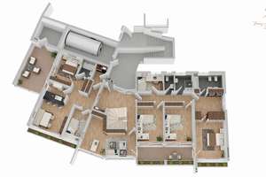 XXL Villa über den Dächern Würzburgs mit Mainblick, Pool, Sauna, Weitblick – Die vollständige Adresse der Immobilie erhältst du vom Anbieter., 97082 Steinbachtal, Würzburg – Vorschaubild 3