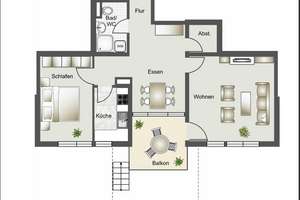 Charmante 3-Zimmer-Wohnung mit Sonnenbalkon – Ihr neues Zuhause in Reutlingen – Pestalozzistraße 93, 72762 Reutlingen-Mitte, Reutlingen – Vorschaubild 13