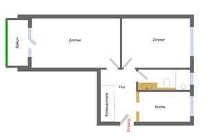 Nah Rüdesheimer Platz und Friedenau: Hochwertiger Erstbezug, 2-Zi mit Balkon im 3.OG, Tageslichtbad – 12162 Steglitz, Berlin – Vorschaubild 21