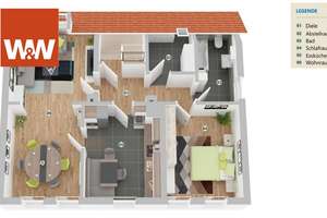 Ideal für Handwerker! Hier erwartet Sie ein 2-Familienhaus mit Garage auf einem großzügigen Grundstü – Hasseler Weg 16, 45701 Herten – Vorschaubild 5