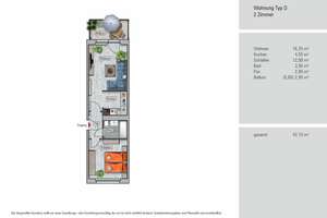 Single-Traum: Frisch saniert, Einbauküche & Süd-West-Balkon! – Am Bernsdorfer Hang 32, 9126 Bernsdorf, Chemnitz – Vorschaubild 7