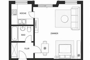 Kompaktes und gepflegtes Apartment in Schöneberg – Bezugsfrei und provisionsfrei! – Die vollständige Adresse der Immobilie erhältst du vom Anbieter., 10781 Schöneberg, Berlin – Vorschaubild 7