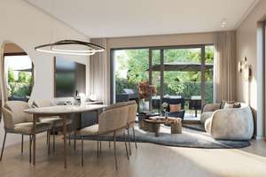 Große 3 Zi.-Wohnung mit EH40 QNG! *NEUBAU* mit Garten und zwei Badezimmern!