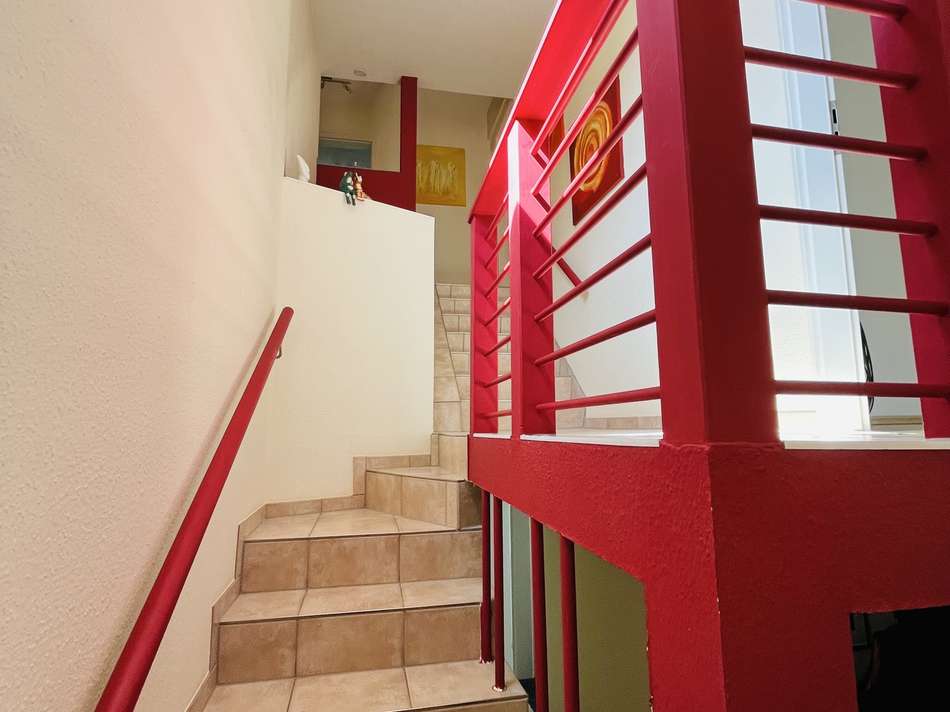 Treppe zum DG