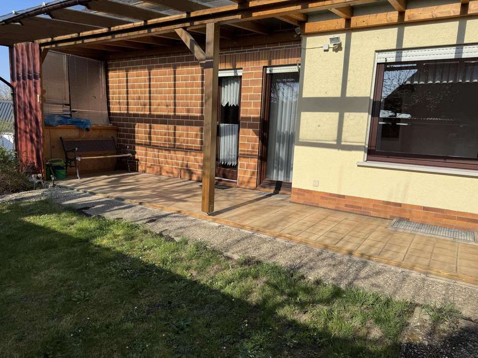 Überdachte Terrasse
