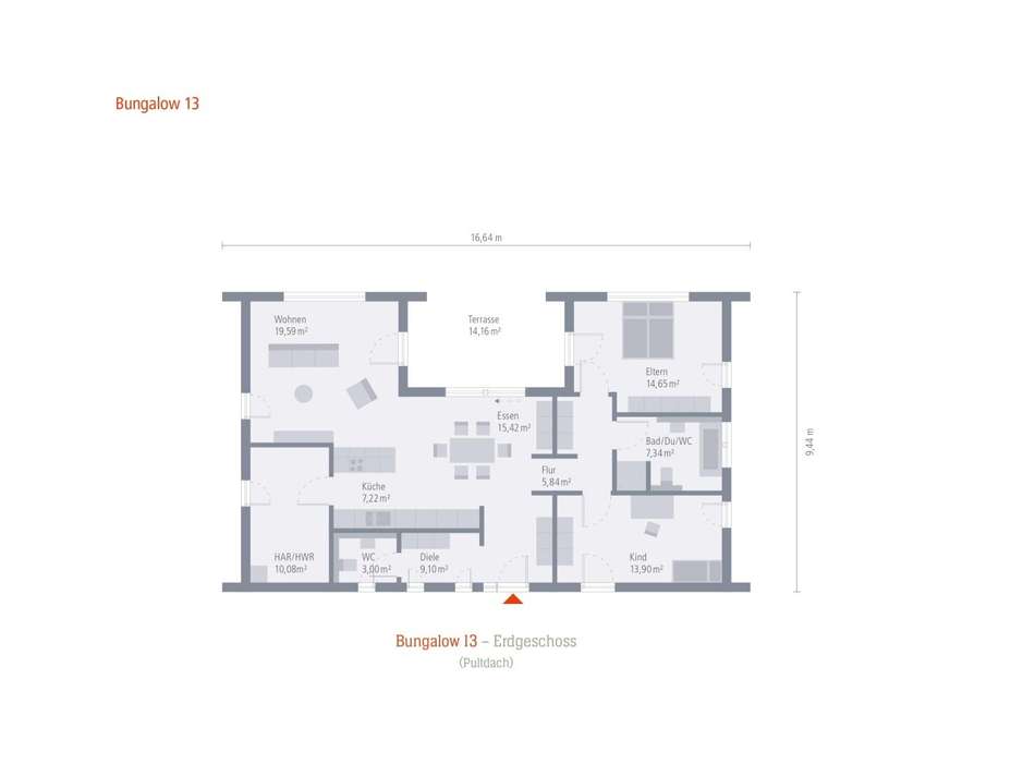 Ansicht1_Bungalow 13 Pult