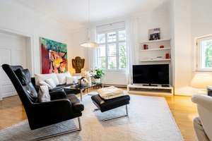 Jugendstilvilla am Isarhochufer_Herrschaftliche Altbauwohnung mit Wintergarten | PROVISIONSFREI – Die vollständige Adresse der Immobilie erhältst du vom Anbieter., 81379 Thalkirchen, München – Vorschaubild 6
